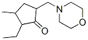 Cyclopentanone, 2-ethyl-3-methyl-5-(4-morpholinylmethyl)- (9CI) CAS#: 791526-71-1