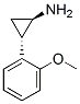Cyclopropanamine, 2-(2-methoxyphenyl)-, trans-(-)- (9CI) CAS#: 748730-84-9