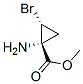 Cyclopropanecarboxylic acid, 1-amino-2-bromo-, methyl ester, trans- (9CI) CAS#: 768336-55-6