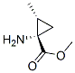 Cyclopropanecarboxylic acid, 1-amino-2-methyl-, methyl ester, trans- (9CI) CAS#: 741649-07-0