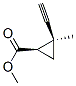 Cyclopropanecarboxylic acid, 2-ethynyl-2-methyl-, methyl ester, trans- (9CI) CAS#: 79150-68-8