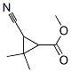 Cyclopropanecarboxylic acid, 3-cyano-2,2-dimethyl-, methyl ester (9CI) CAS#: 77406-70-3
