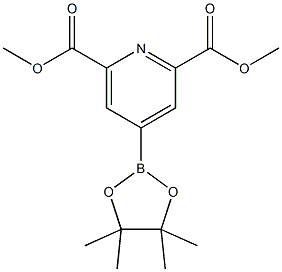 DIMETHYL 4-(4,4,5,5-TETRAMETHYL-1,3,2-DIOXABOROLAN-2-YL)PYRIDINE-2,6-DICARBOXYLATE CAS#: 741709-66-0
