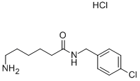 EPSILON-AMINOCAPROYL-P-CHLORO-BENZYLAMIDE HYDROCHLORIDE CAS#: 73655-06-8