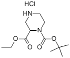 ETHYL 1-BOC-PIPERAZINE-2-CARBOXYLATE HCL CAS#: 741288-80-2