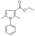 ETHYL 2,5-DIMETHYL-1-PHENYL-1H-PYRROLE-3-CARBOXYLATE CAS#: 76546-68-4