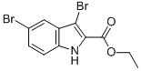 ETHYL 3,5-DIBROMO-1H-INDOLE-2-CARBOXYLATE CAS#: 77185-78-5