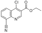ETHYL 4-CHLORO-8-CYANOQUINOXALINE-3-CARBOXYLATE CAS#: 77173-67-2