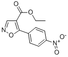 ETHYL-5-(4-NITROPHENYL)-ISOXAZOLE-4-CARBOXYLATE CAS#: 76344-92-8