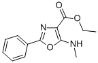 ETHYL 5-(METHYLAMINO)-2-PHENYLOXAZOLE-4-CARBOXYLATE CAS#: 791843-40-8