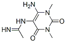 Ethanimidamide, N-(6-amino-1,2,3,4-tetrahydro-1,3-dimethyl-2,4-dioxo-5-pyrimidinyl)- (9CI) CAS#: 763044-16-2