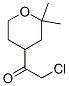 Ethanone, 2-chloro-1-(tetrahydro-2,2-dimethyl-2H-pyran-4-yl)- (9CI) CAS#: 77554-94-0