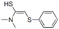 Ethenethiol, 1-(dimethylamino)-2-(phenylthio)- CAS#: 705918-32-7