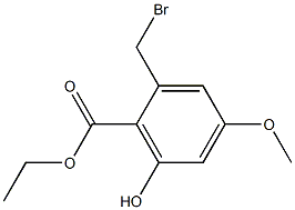 Ethyl 2-(broMoMethyl)-6-hydroxy-4-Methoxybenzoate CAS#: 74149-60-3