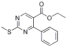 Ethyl 2-(methylthio)-4-phenylpyrimidine-5-carboxylate CAS#: 77995-06-3