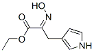Ethyl (2Z)-2-(hydroxyimino)-3-(1H-pyrrol-3-yl)propanoate CAS#: 73473-07-1