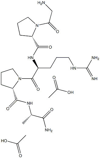 Glycyl-L-prolyl-L-arginyl-L-prolyl-L-alaninamide diacetate CAS#: 725232-44-0