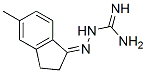Hydrazinecarboximidamide, 2-(2,3-dihydro-5-methyl-1H-inden-1-ylidene)- (9CI) CAS#: 784992-02-5