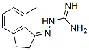 Hydrazinecarboximidamide, 2-(2,3-dihydro-7-methyl-1H-inden-1-ylidene)- (9CI) CAS#: 763027-02-7