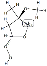 Hydroperoxide, (3R,5R)-5-methoxy-5-methyl-1,2-dioxolan-3-yl, rel- (9CI) CAS#: 717888-60-3