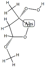 Hydroperoxide, (3R,5S)-5-methoxy-3-methyl-1,2-dioxolan-3-yl, rel- (9CI) CAS#: 717888-58-9