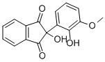 (Hydroxy-2-methoxy-3-phenyl)-2-hydroxy-2-indandione-1,3 CAS#: 75840-15-2
