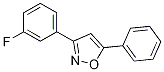 Isoxazole, 3-(3-fluorophenyl)-5-phenyl- CAS#: 77252-66-5