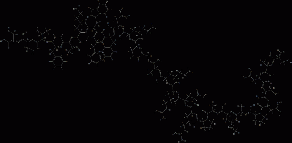 L-Ser-L-Ala-L-Asn-L-Ser-L-Asn-L-Pro-L-Ala-L-Met-L-Ala-L-Pro-L-Arg-L-Glu-L-Arg-L-Lys-L-Ala-Gly-L-Cys-L-Lys-L-Asn-L-Phe-L-Phe-L-Trp-L-Lys-L-Thr-L-Phe-L-Thr-L-Ser-L-Cys-OH CAS#: 75306-06-8