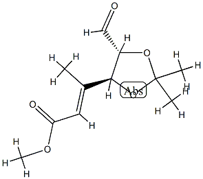 L-threo-Hex-4-enuronic acid, 4,5-dideoxy-4-methyl-2,3-O-(1-methylethylidene)-, methyl ester, (4E)- (9CI) CAS#: 791130-94-4