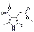 METHYL 5-CHLORO-4-(2-METHOXY-2-OXOETHYL)-2-METHYL-1H-PYRROLE-3-CARBOXYLATE CAS#: 77978-86-0