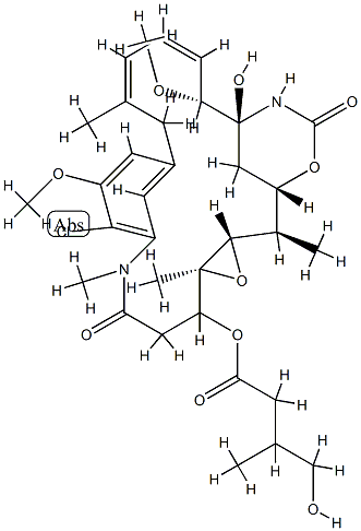 Maytansine, O3-de2-(acetylmethylamino)-1-oxopropyl-O3-(4-hydroxy-3-methyl-1-oxobutyl)- CAS#: 78709-93-0