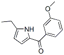 Methanone, (5-ethyl-1H-pyrrol-2-yl)(3-methoxyphenyl)- (9CI) CAS#: 728010-85-3