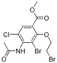 Methyl 4-(acetylaMino)-3-broMo-2-(2-broMoethoxy)-5-chlorobenzoate CAS#: 748788-39-8