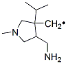 Methyl, [4-(aminomethyl)-1-methyl-3-(1-methylethyl)-3-pyrrolidinyl]- (9CI) CAS#: 790152-51-1