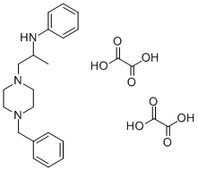 N-(1-Methyl-2-(4-benzylpiperazino)ethyl)aniline dioxalate CAS#: 77562-90-4