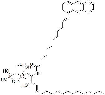N-12-(anthryl)-11-dodecenoylsphingosine-1-phosphorylcholine CAS#: 77840-25-6