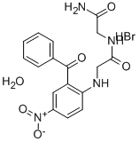 N-(2-Benzoyl-4-nitrophenyl)-glycyl-glycinamide hydrobromide hydrate (2 :2:1) CAS#: 76337-89-8