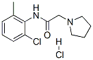N-(2-chloro-6-methylphenyl)pyrrolidine-1-acetamide monohydrochloride CAS#: 77984-95-3