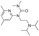 N-(2-diisopropylaminoethyl)-N-(4,6-dimethyl-2-pyridyl)-N',N'-dimethylurea CAS#: 75308-65-5