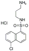 N-(3-AMINOPROPYL)-5-CHLORO-1-NAPHTHALENESULFONAMIDE, HYDROCHLORIDE CAS#: 78957-86-5