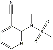 N-(3-cyanopyridin-2-yl)-N-methylmethanesulfonamide CAS#: 73161-37-2