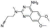 N-(4-AMINO-6,7-DIMETHOXYQUINAZOL-2-YL)-N-METHYL-2-CYANOETHYLAMINE CAS#: 76362-28-2