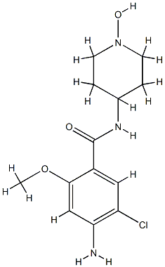 N-(4'-(N-hydroxypiperidyl))-4-amino-5-chloro-2-methoxybenzamide CAS#: 76773-84-7