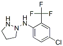 N-(4-chloro-2-(trifluoromethyl)phenyl)-4,5-dihydro-1H-pyrazole-2-amine CAS#: 77992-21-3