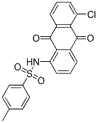 N-(5-chloro-9,10-dihydro-9,10-dioxo-1-anthryl)-p-toluenesulphonamide CAS#: 82-14-4