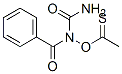 N-(Aminocarbonyl)-N-(1-thioxoethoxy)benzamide CAS#: 74764-44-6
