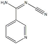 N'-CYANOPYRIDINE-3-CARBOXIMIDAMIDE CAS#: 73631-23-9