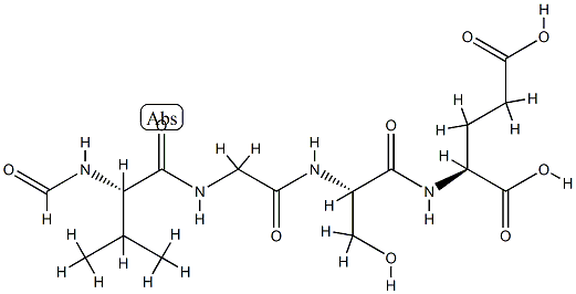 N-FORMYL-L-VALYLGLYCYL-L-SERYL-L-GLUTAMIC ACID) CAS#: 75680-41-0