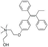 N-METHYL-N-(2-HYDROXYETHYL)TAMOXIFEN CAS#: 77214-91-6