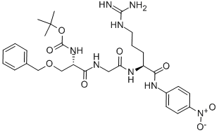 N-T-BOC-O-BENZYL-SER-GLY-ARG P-NITROANILIDE CAS#: 77220-80-5